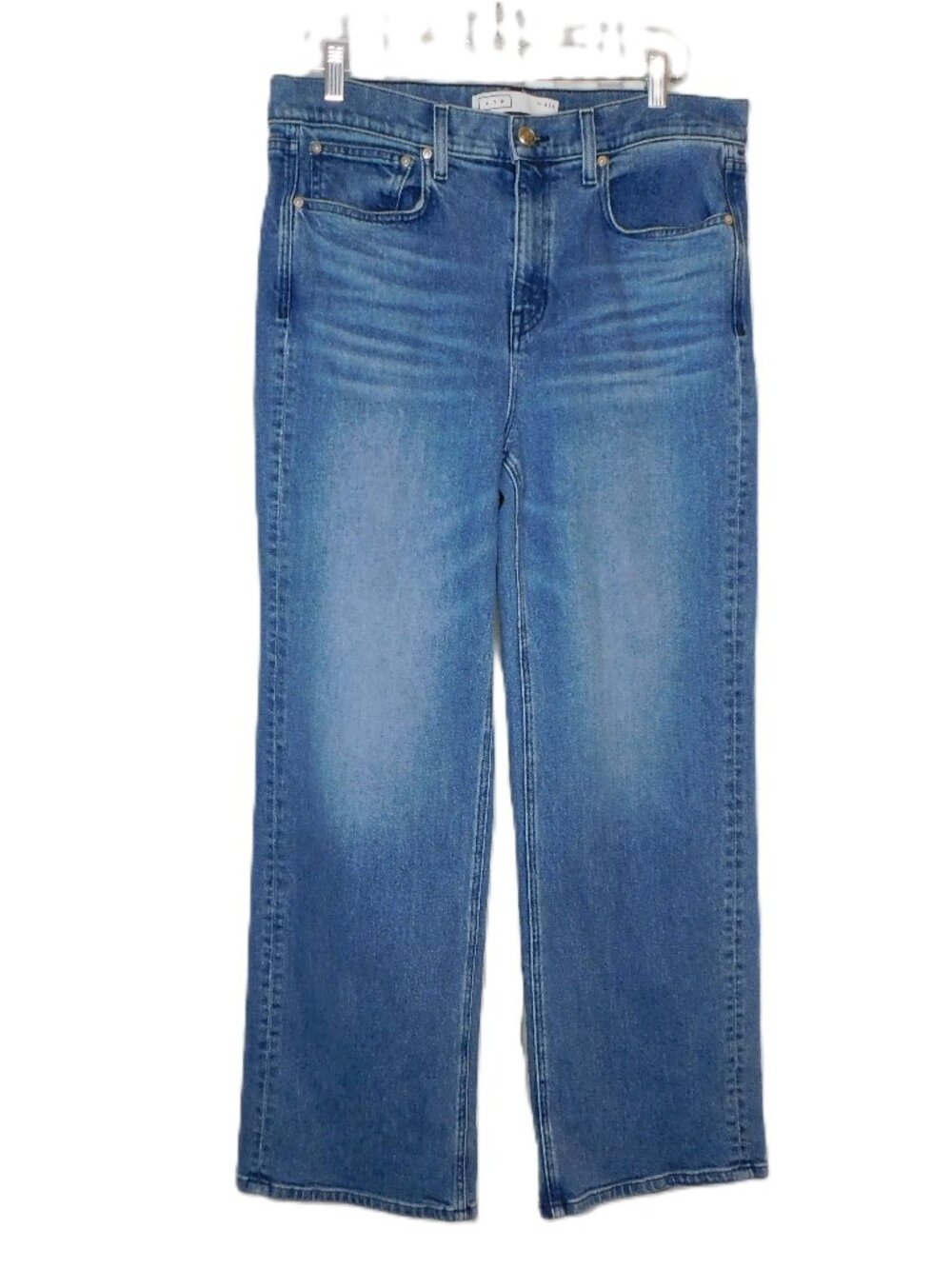 AYR The Secret Sauce Jeans | Wide Leg Straight High Rise Denim | VGUC | 33 Short - Picture 7 of 7
